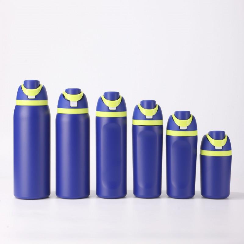 40oz Stainless Steel Vacuum Insulated Tumbler With Dual Lid Straw Cup Gym Outdoor Travel Office Use