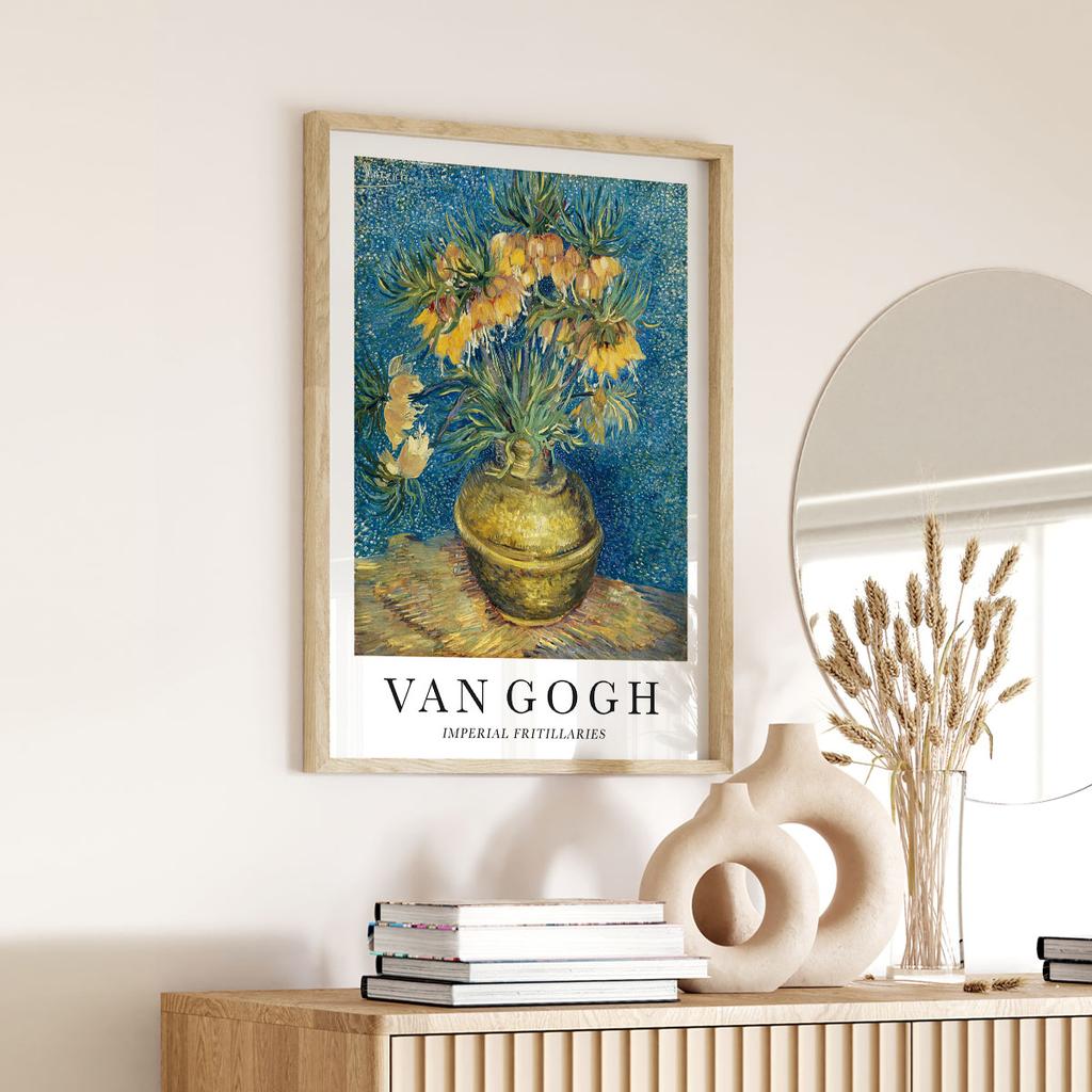 Plakat van gogh słoneczniki