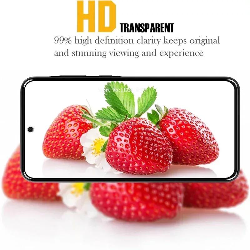 2 st Premium Härdat Glas för Samsung Galaxy A55 A35 A25 A15 A05S 5G Härdat Glas Film för Samsung C55 M55 M15 A54 A34 Glas