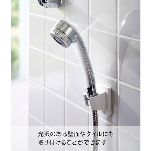 Yamazaki Film Hook Shower Holder, White, Approx. W6 X D5 X H6cm, MIST, Easy Installation, 6199