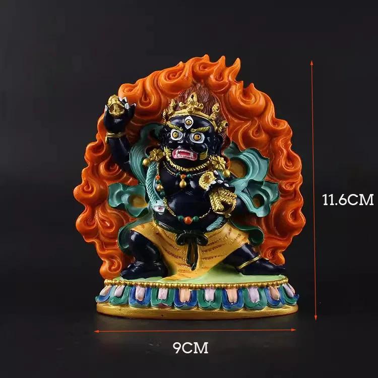 Статуэтка Будды, Ваджрапани, король плотных следов, бодхисаттва, ручная роспись, маленькая статуэтка Будды