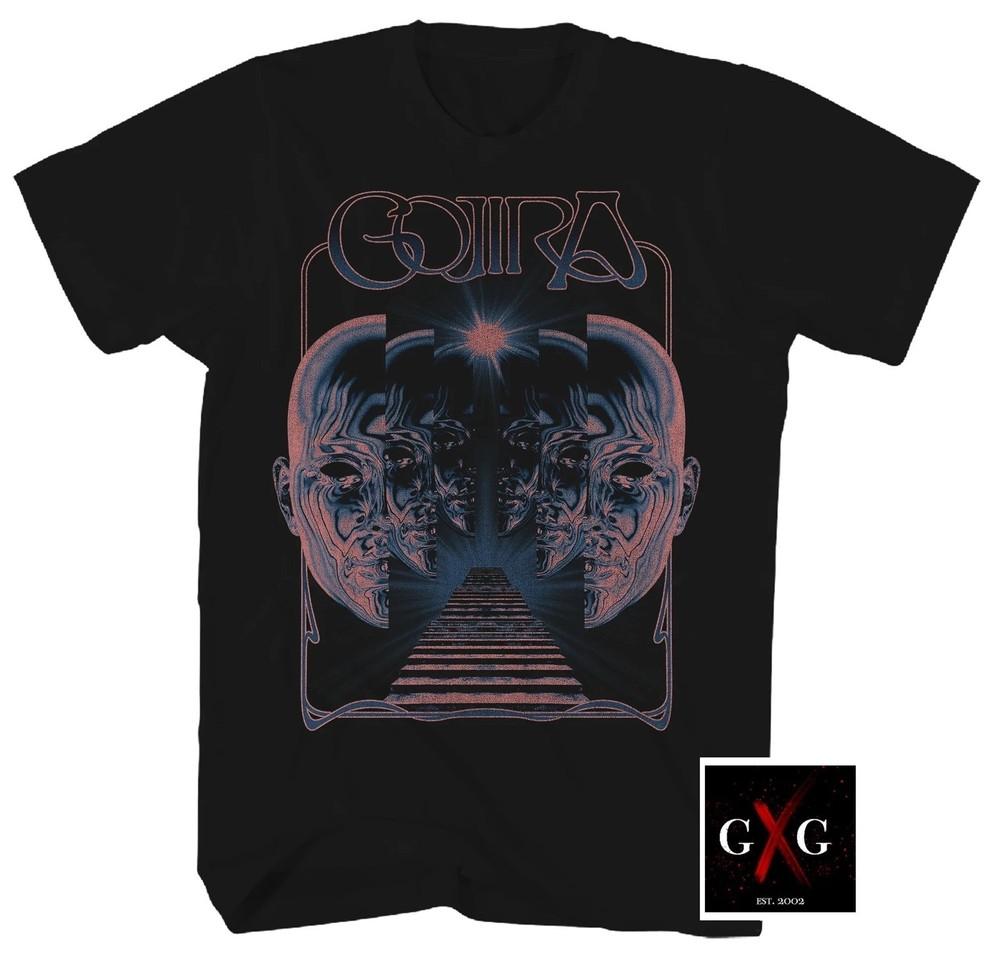 GOJIRA CD lgo FACES Официальная Футболка LG Новая l enfant mars to sirius the link terra Унисекс Футболка XXL