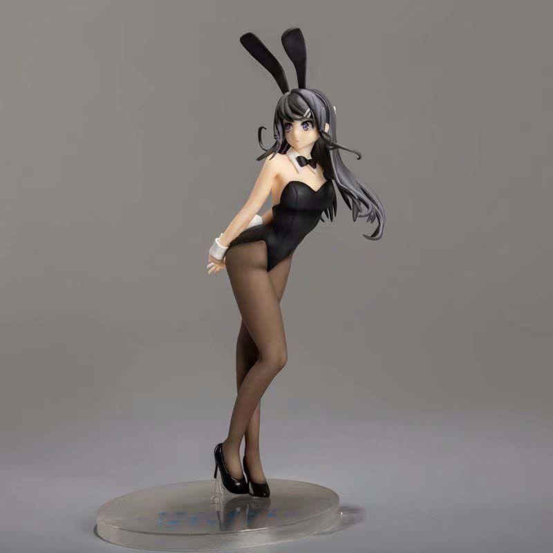 Mai Sakurajima: Sexy Anime Figure Boxed 24cm чёрный