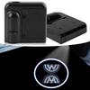 Car Stickers Wireless Led Emblem Car Door Welcome Laser Projector Lights Car Decor For Volkswagen VW Scirocco Polo Tiguan PASSAT
