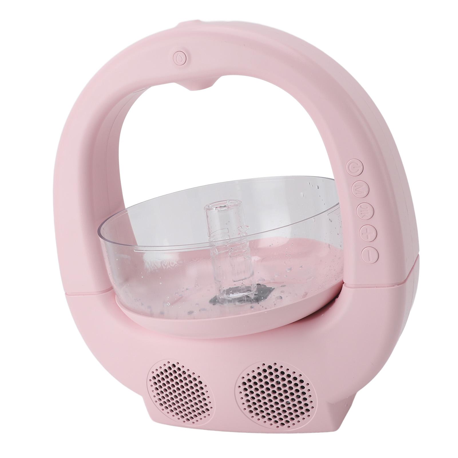 Humidifier Cool Mist Desktop Humidifier White Noise High Mist Humidifier with Fish   Ambient Light Dual Spker for Bedroom