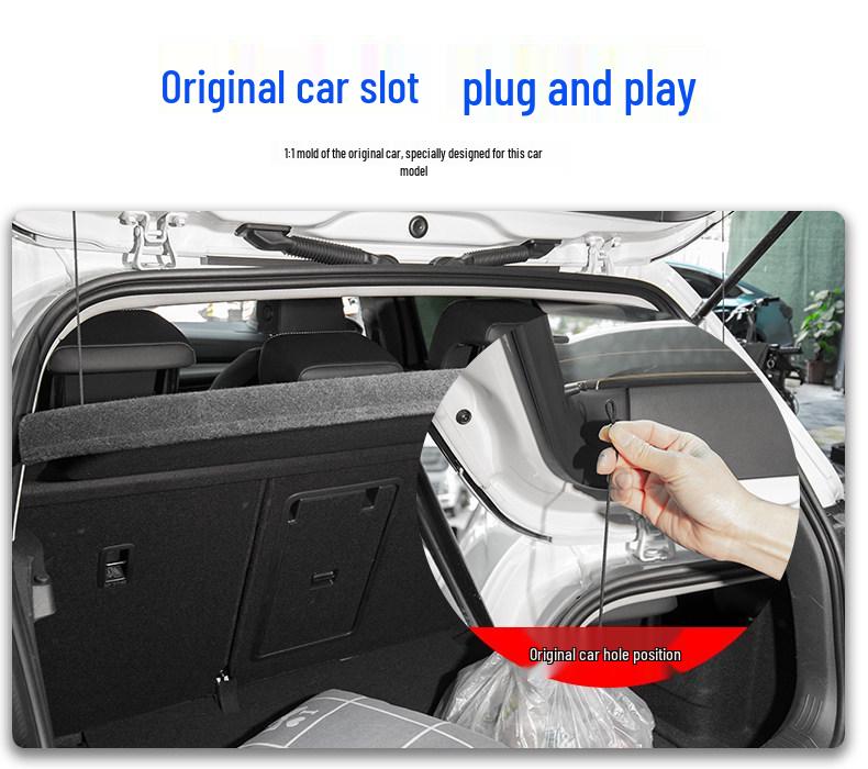 Divisor de Maletero MG4 EV: Cubierta de Carga para Portón Trasero y Divisor de Estante Interior