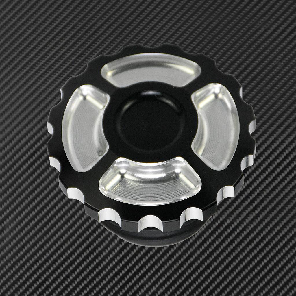 Motorcycle Crown Style Vented Fuel Tank Cap CNC Oil Cap Fuel Gas Tank Cover For Harley Sportster Dyna Softail Touring Road King