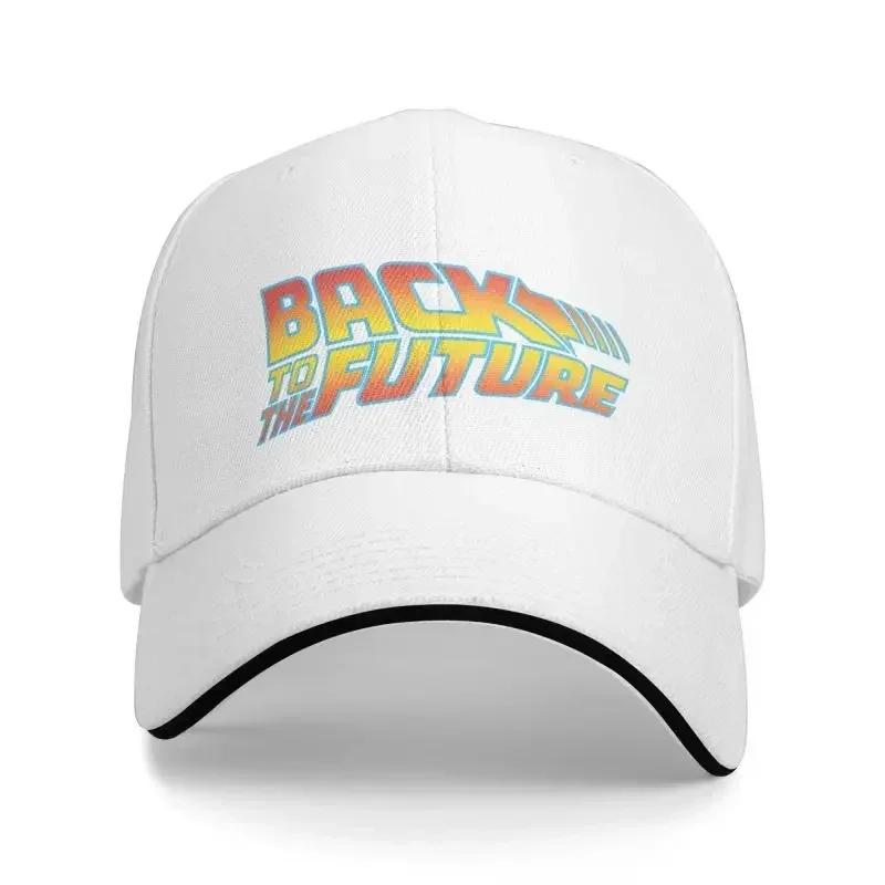 Gorra de Béisbol Retro de Moda Regreso al Futuro Unisex para Mujer Personalizable Ajustable Unisex Marty McFly Hill Valley Gorra de Papá para Exteriores