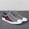 Neueste Holfredterse 4 Farbe Männer Casual Flache Segeltuchschuhe Atmungsaktive Slip-On Bequeme Zip Leichte Schuhe Frühling Herbst 20226