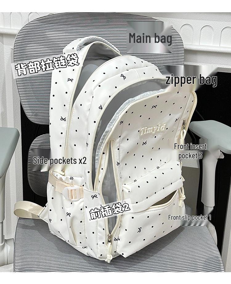 Japanese Style College Wind Women's Large Capacity Backpack for Students