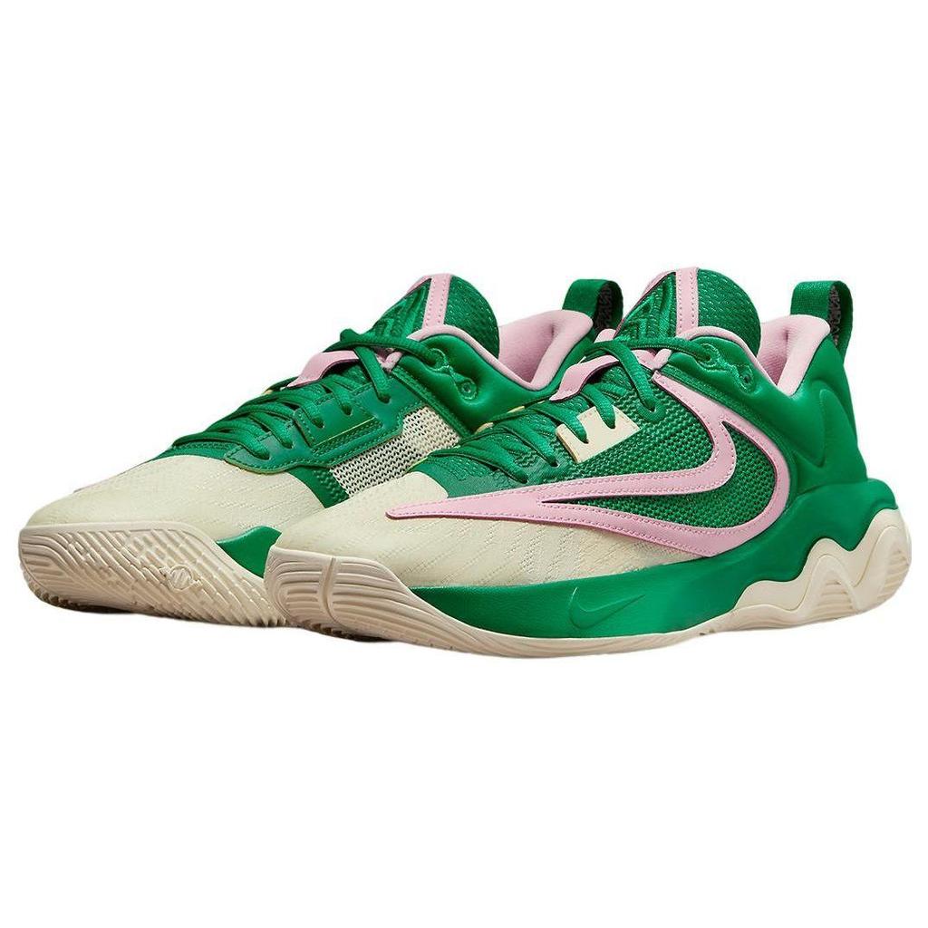 Nike Giannis Immortality 3 EP Malachite Medium Soft Pink Coconut Milk Malachite Men's Basketball Shoes DZ7534-300