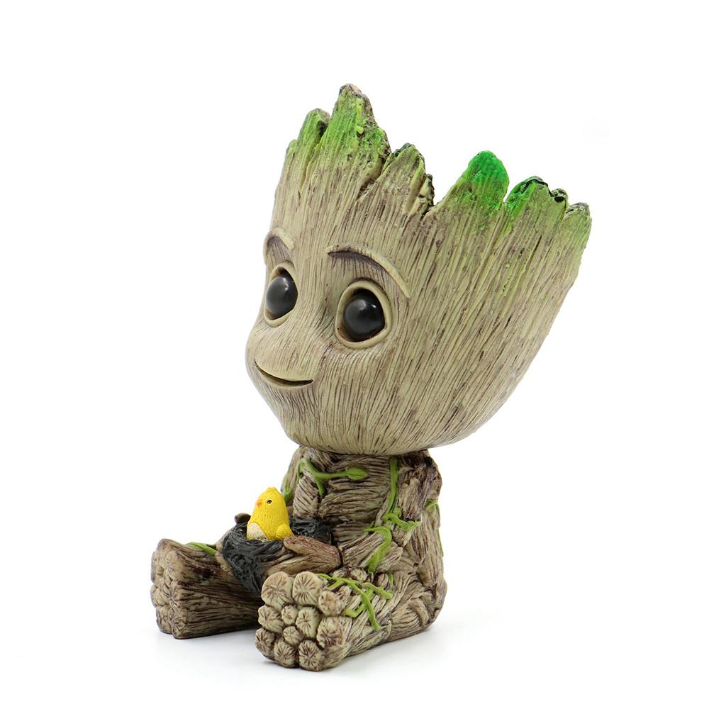 Mini Groot Figurka Květináč na Květiny pro Kancelářskou Párty Ozdobu Narozeninový Dárek