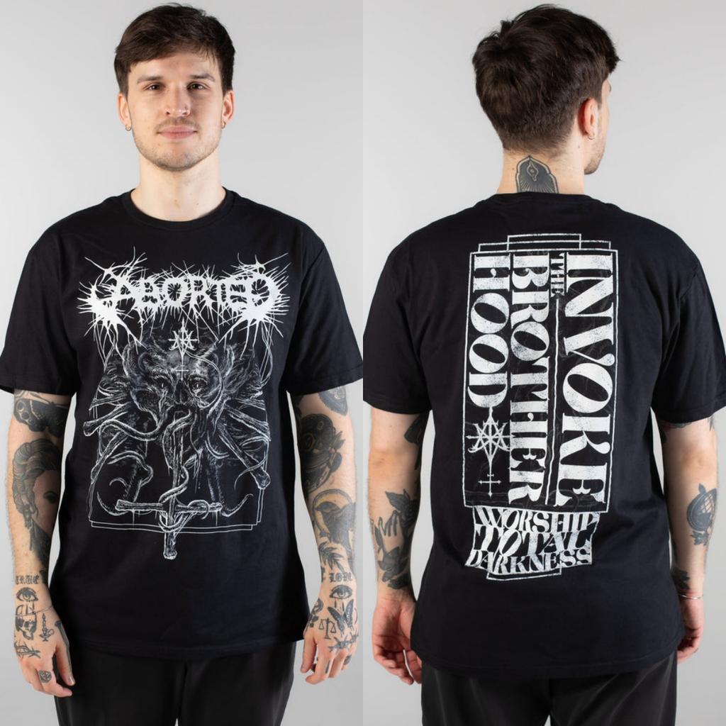 New Aborted Graphic Cotton Tshirt Unisex Summer Short Sleeve Fashion Brand Tee Luxury Casual Vintage Tee