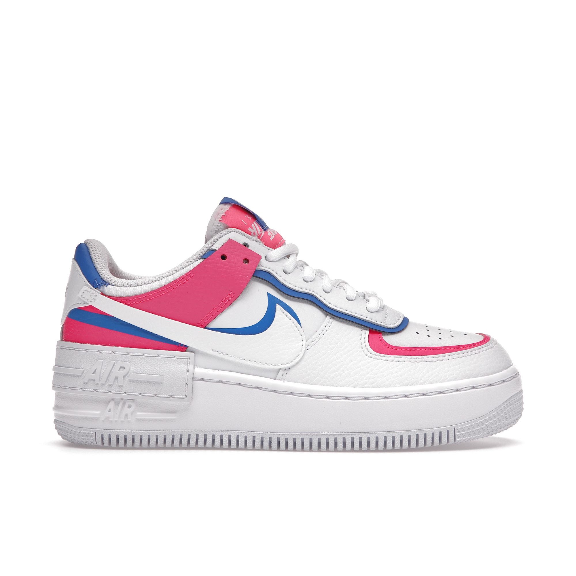 

Женские кроссовки Nike Air Force 1 Shadow Cotton Candy белые розовые CU3012-111