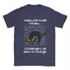 Mens Schrodingers Cat Revenge T Shirt  Pure Cotton Clothing Crazy Short Sleeve Round Neck Tees Gift Idea TShirts