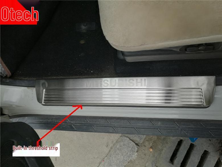 Inner & Outer Sill Strips for 07-18 Mitsubishi Pajero V93/V73/V97 - Welcome Pedal Mod