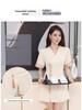 Women's Spa Technician Short-Skirt Uniform for Foot Bath and Massage