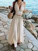 KaiKuo Elegant Resort Dress and Pants Set for Spring/Summer 2026