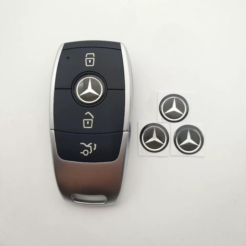 GLC GLB Klíč od auta Znak Brabus Klíčenka s dálkovým ovládáním Samolepka Příslušenství Pro Mercedes Benz AMG Smart Maybach W204 GLC CLA GLK W2