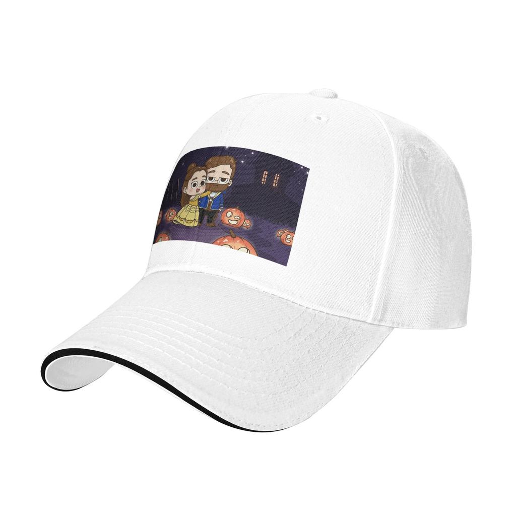 Pibubeauty and Beast  Pibubear Cap Casual Baseball Caps Adjustable Hat Hip Hop Summer Unisex Baseball Hats Customizable