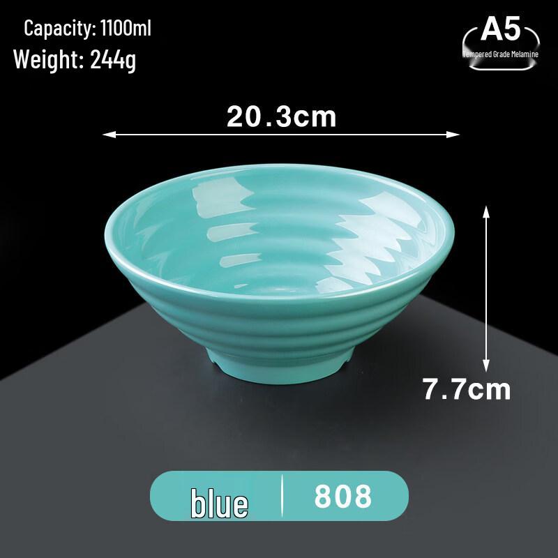A5 Melamine 8-inch Ramen Soup Bowl