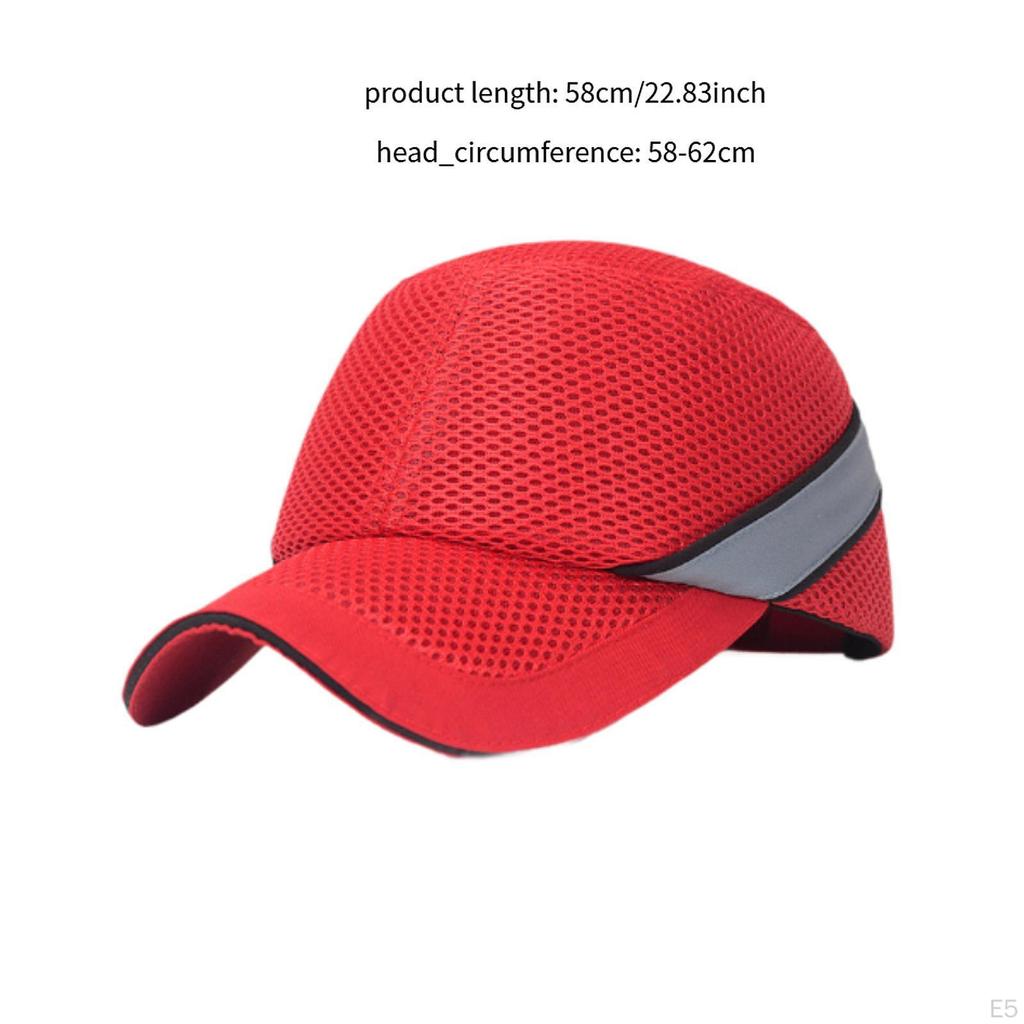 Bump Cap Baseball for Men Women Gifts Shockproof Versatile Hard Hat Headgear Gardening Gym
