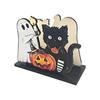 Halloween Standing Napkin Holder for Party Table Decor and Holiday Serving