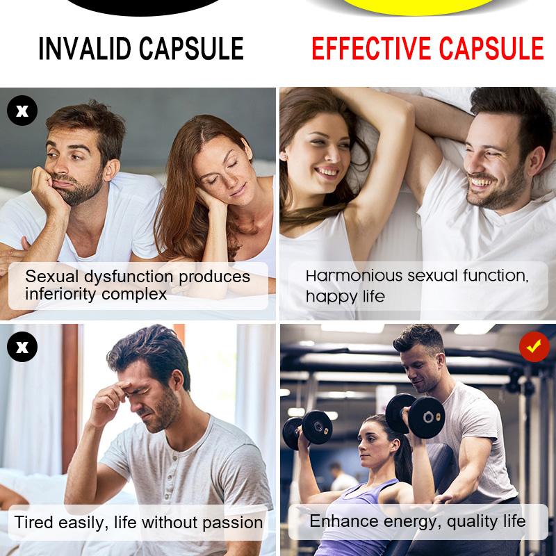 Horny Goat Weed Capsules 120 Count, Maca Root & L‑Arginine Complex, Natural Energy Herbal Supplement