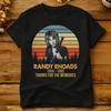 Randy Rhoads Retro Singer T Shirt Summer Novelty T Shirts Cotton Oneck 4xl 5xl 6xl Clothes Short Sleeve Y2k Casual Tops