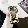Artistic Leopard  Phone Case Silicone Soft For IPhone 17 16 15 14 13 12 11 X XR Plus Pro Max Plus