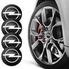 4 szt. Metalowe Naklejki na Koła Samochodowe Naklejka na Środek Koła Naklejka Samochodowa Do Ampera Corsa Astra Crossland Crossland-X Mokka Cascada