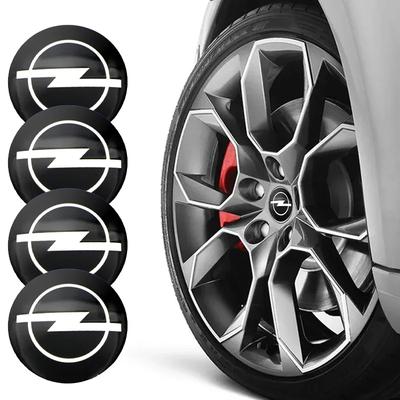 4ks Kovové samolepky na auto kola Samolepka na střed kola Samolepka na auto Pro Ampera Corsa Astra Crossland Crossland-X Mokka Cascada