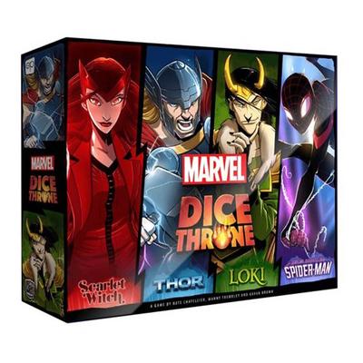 Coffret 4 héros Marvel Dice Throne