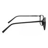 Full Rim Square Black Smartbuy Collection Elk Ac9 Fashion Unisex Eyeglasses