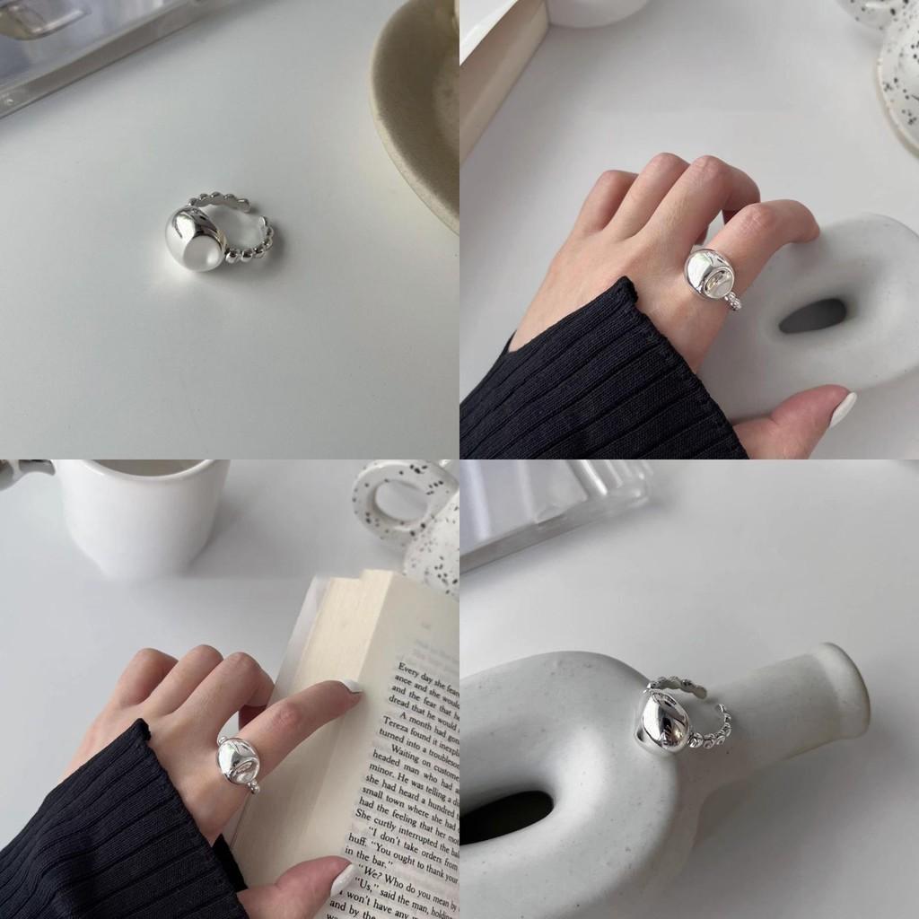 Irregular Stylish Geometric Copper Ring For Women Adjustable Open Ring Perfect For Fashion Modern