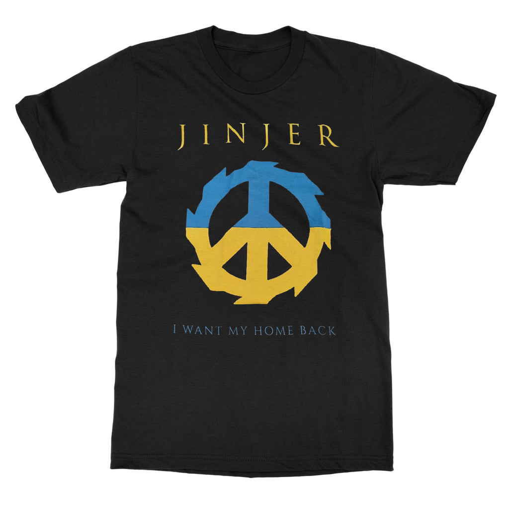 Nueva Camiseta de Algodón con Gráfico de la Banda JINJER Unisex Verano Manga Corta Marca de Moda Camiseta Lujo Casual Vintage Retro Top