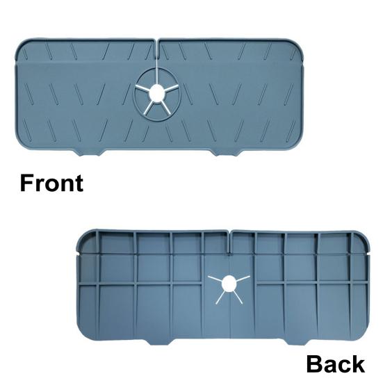 Mata silikonowa na kran, osłona przeciwbryzgowa, uchwyt na odpływ skroplin, składany kuchenny dodatek do domu, restauracji, kawiarni