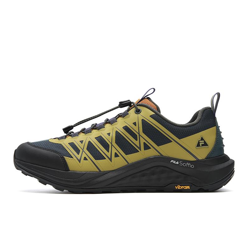 

FILA WOLF 2+ Cushioning Abrasion Resistant Coverage Lightweight Low top Outdoor Shoes Men s Green Blue A12M541219FAM 42.5