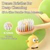 Toothbrush 6-Pack, Soft Bristles Gum Care, Non-Slip Handle, Small Head for 3, Oral Cleaning, Easy Storage, Random Logo