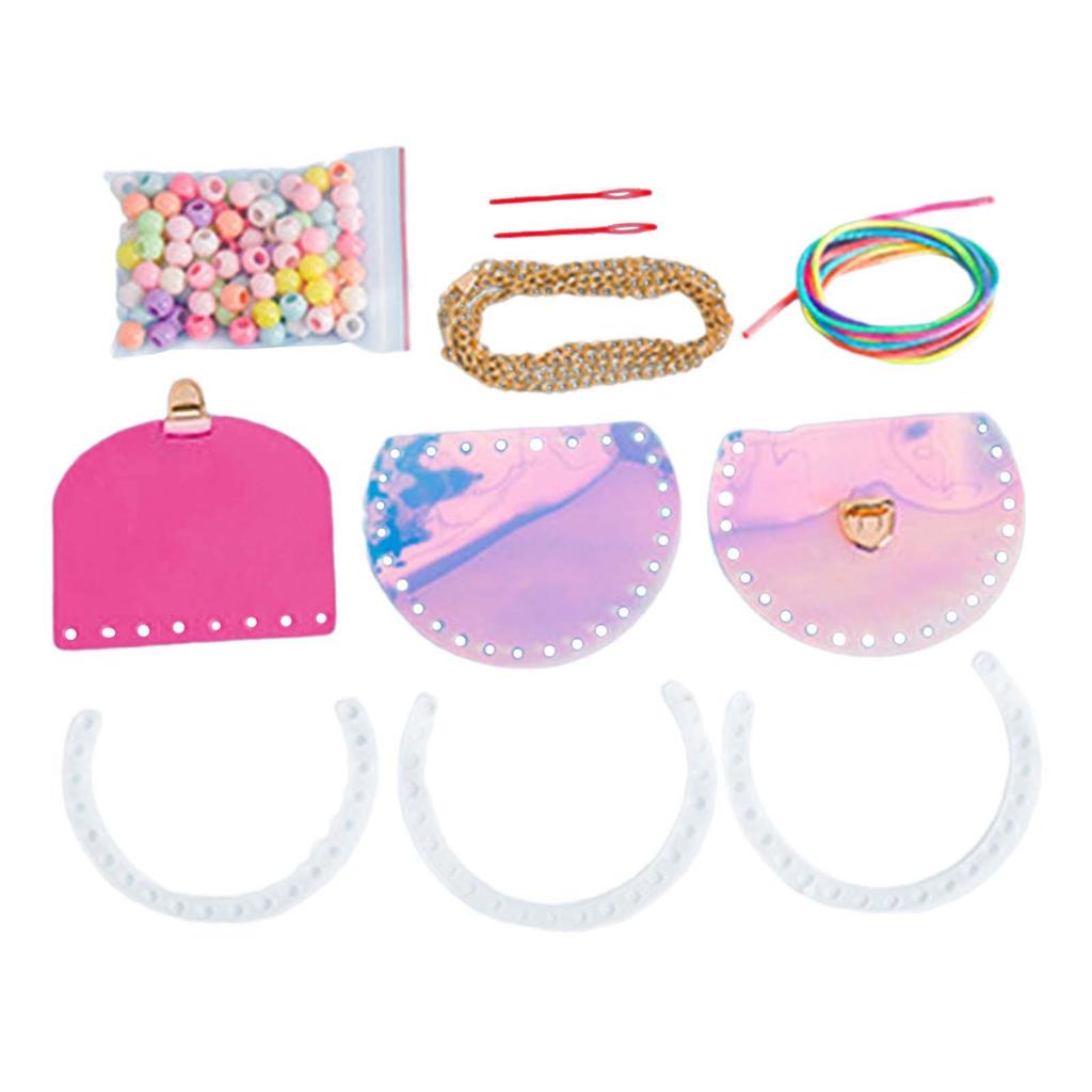 DIY Children Handmade Shoulder Bag Making Set Creative Purse Making Supplies