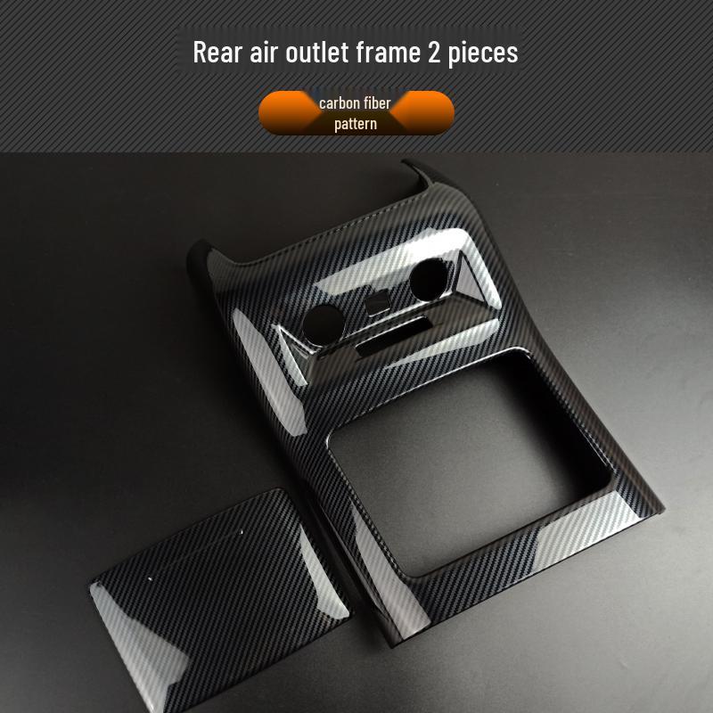 Rear A/C Vent Decorative Frame for 2020-2022 Li Auto ONE Interior Modification