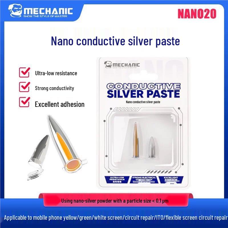

NANO20 Conductive Silver Paste for Mobile Screen Repair