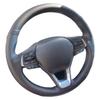 Hand-sewn Steering Wheel Cover Anti-slip Wear-resistant Microfiber Leather For Honda Accord 10 EX-L Ight -