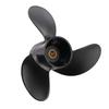 Black Propeller 1 Piece Alternatives Aluminum Boat