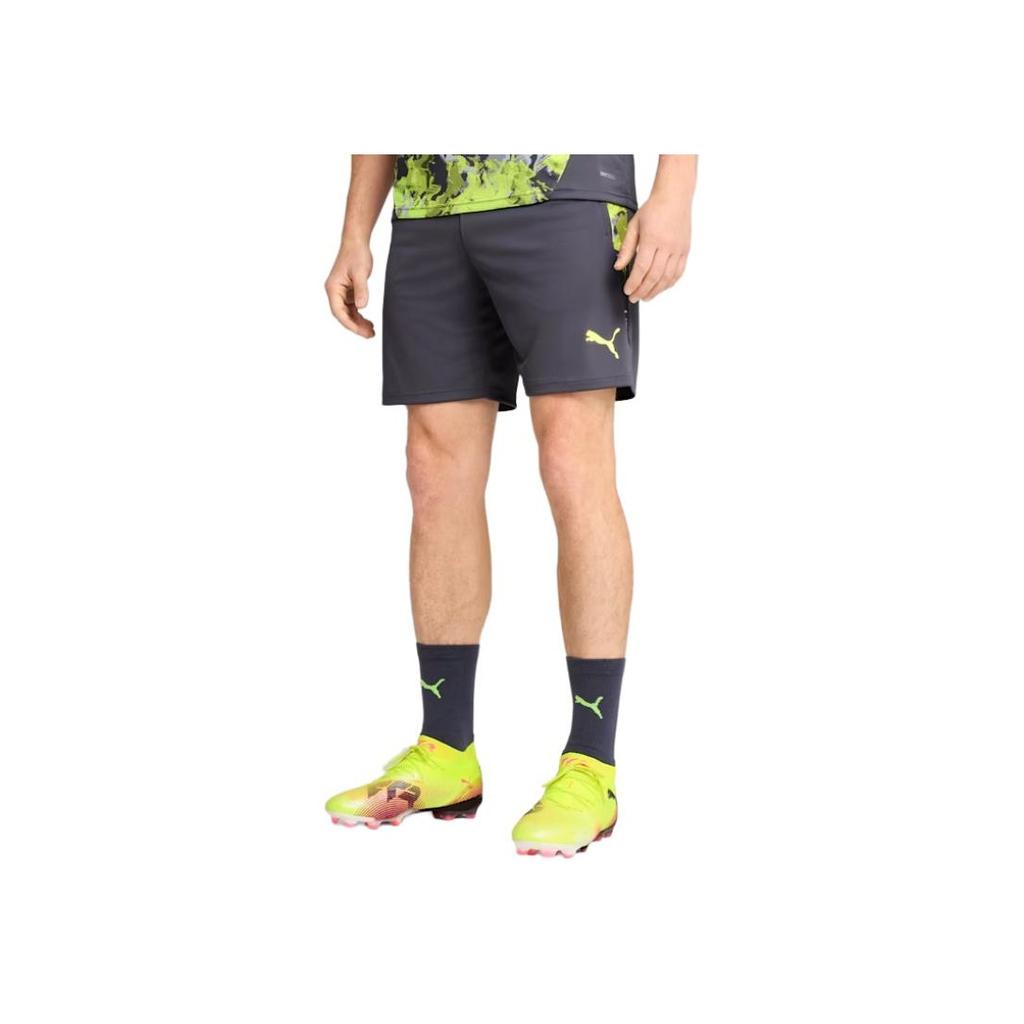 Puma Individual Cup Fashion Comfortable Soft Skin-Friendly Three-Quarter Casual Shorts Men shorts Galaxy-Gray 659897-08