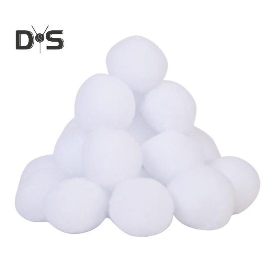 

20/50 шт. искусственные снежки, зимнее праздничное украшение, реалистичный снежный подарок для детей, декор для дома, офиса, общежития 20PCS