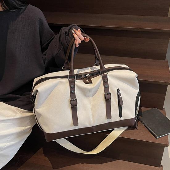 Weekender Duffle Bag Große Handgepäck-Tragetasche mit Schuhfach Crossbody Reise-Übernachtungstasche für Fitnessstudio Krankenhaus Yoga Tanz