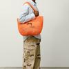 New Stussy Woven Tote Bag, Shopping Bag, Handbag, Shoulder Bag Unisex Orange 134263-ORAN-4