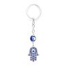 Car Keyrings Amulet Good Luck Key Holder Protection Charm Hamsa Keychain Fatima Hand Evil Eye