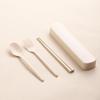 Wheat Straw Portable Cutlery Set